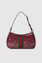 Gucci Ophidia Crystals Small Shoulder Bag — 26cm