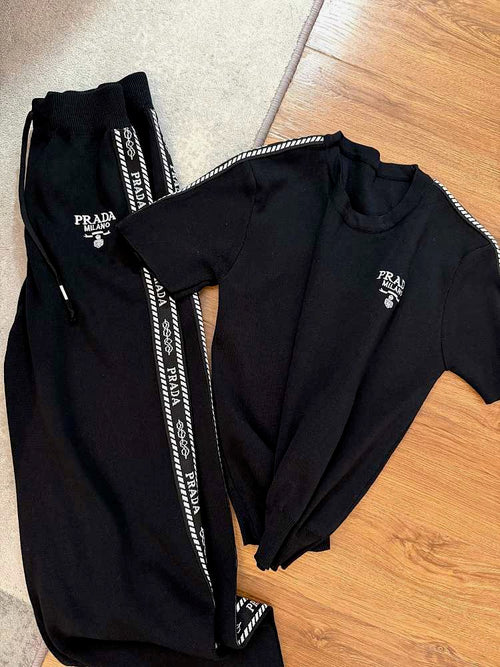 Prada – Milano Luxe Knit Track Set