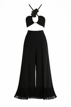 Noir Fleur Fringe Set