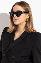 Valentino V-Square Sculpted Sunglasses