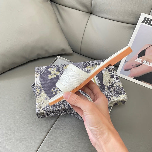 Dior Embroidered Sandals