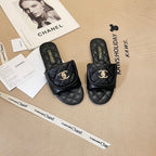 'Coco Chanel' Quilted Sandals