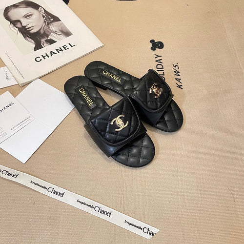 'Coco Chanel' Quilted Sandals