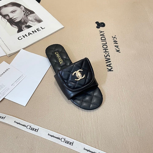 'Coco Chanel' Quilted Sandals