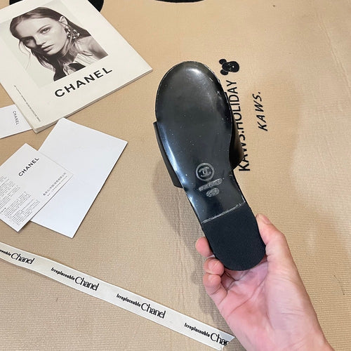 'Coco Chanel' Quilted Sandals