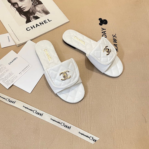 'Coco Chanel' Quilted Sandals