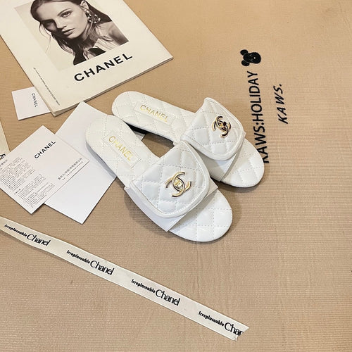 'Coco Chanel' Quilted Sandals