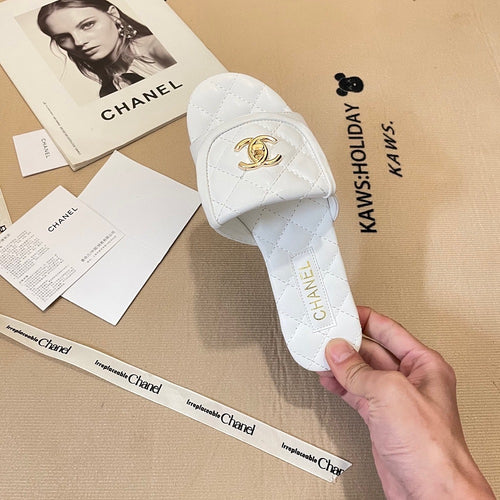 'Coco Chanel' Quilted Sandals