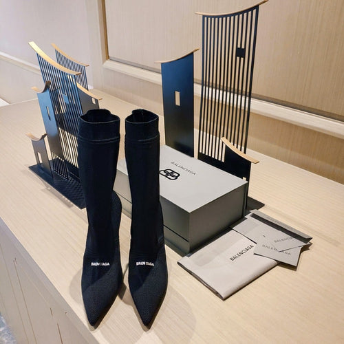 BALENCIAGA Bootie Knitted Boots