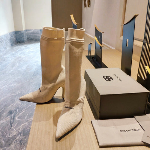 BALENCIAGA Bootie Knitted Boots