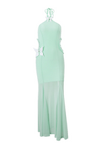 “Papillon de L’Aube” Celestial Mint Butterfly Gown –