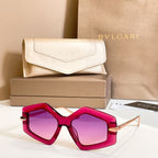 Bvlgari “Serpenti Scultorea” Angular Sunglasses