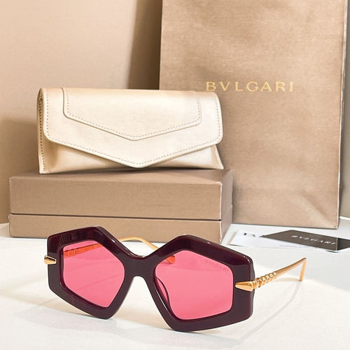 Bvlgari “Serpenti Scultorea” Angular Sunglasses
