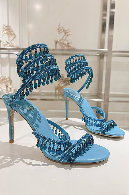 “Palais de Cristal” Couture Stilettos – Jeweled Evening Collection