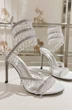 “Palais de Cristal” Couture Stilettos – Jeweled Evening Collection