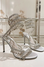 “Palais de Cristal” Couture Stilettos – Jeweled Evening Collection