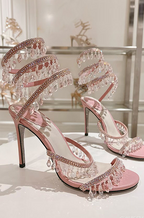 “Palais de Cristal” Couture Stilettos – Jeweled Evening Collection