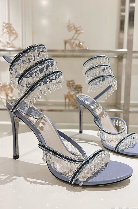 “Palais de Cristal” Couture Stilettos – Jeweled Evening Collection