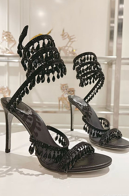 “Palais de Cristal” Couture Stilettos – Jeweled Evening Collection