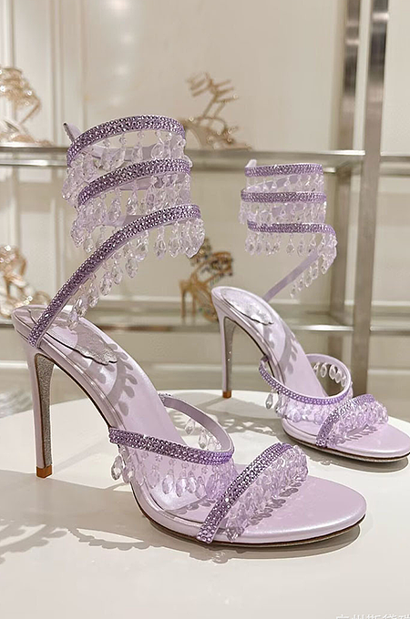 “Palais de Cristal” Couture Stilettos – Jeweled Evening Collection