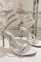 “Palais de Cristal” Couture Stilettos – Jeweled Evening Collection
