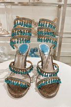 “Palais de Cristal” Couture Stilettos – Jeweled Evening Collection