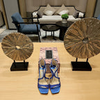 Jimmy Choo Luminara Crystal Wave Sandals – 36-41 (Multiple Colors)