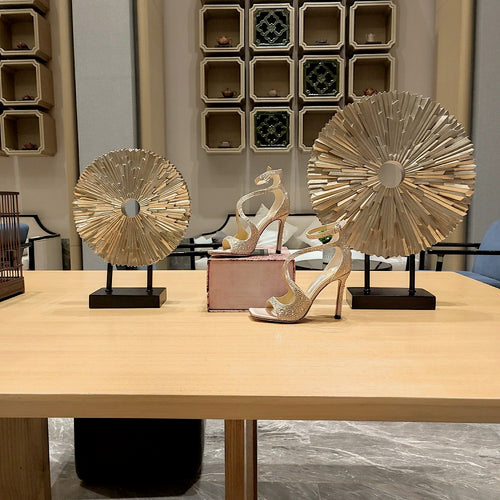 Jimmy Choo Luminara Crystal Wave Sandals – 36-41 (Multiple Colors)