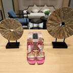 Jimmy Choo Luminara Crystal Wave Sandals – 36-41 (Multiple Colors)