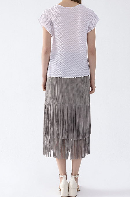 'Jata' Fringe Skirt