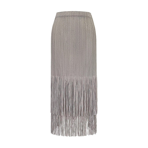 'Jata' Fringe Skirt