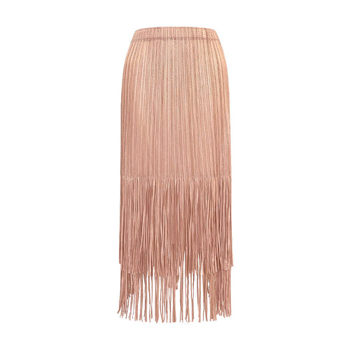 'Jata' Fringe Skirt
