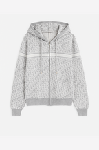 Christian Dior Oblique Knit Lounge Set – Heather Grey Edition