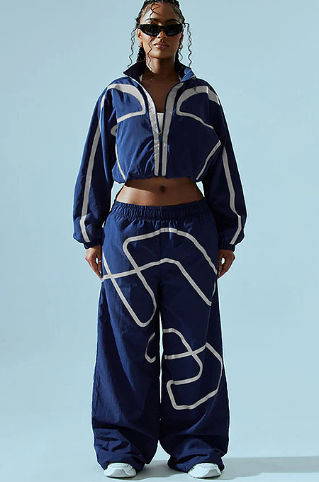 'Veola' Rumise Track Top