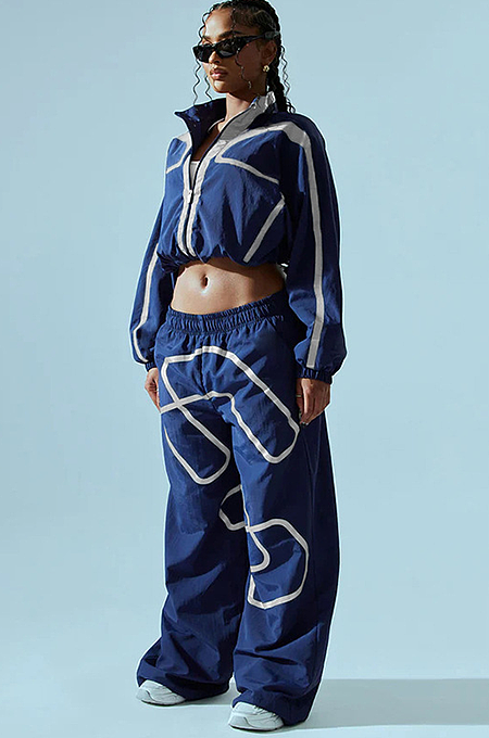 'Veola' Rumise Track Top