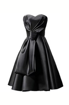 Noir Élégance Corset Gown
