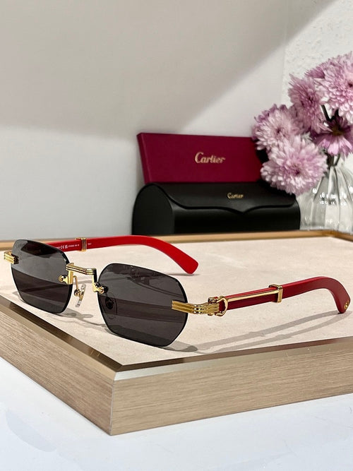 Cartier Santos de Cartier Rimless Sunglasses – Prestige Edition