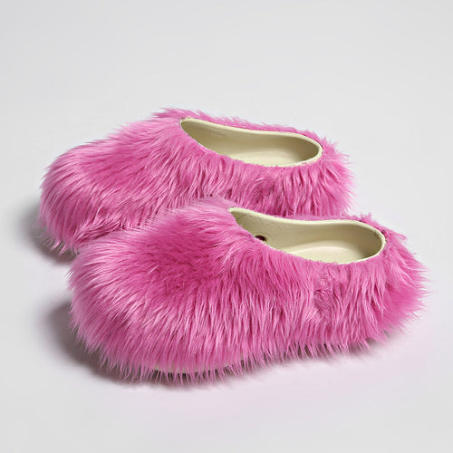 'Sachi' Furry Sandal