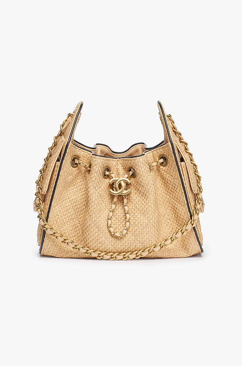 Chanel 25 Raffia Mini Handbag – Côte d’Azur Édition