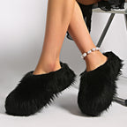 'Sachi' Furry Sandal