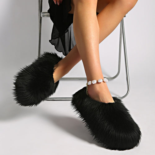 'Sachi' Furry Sandal