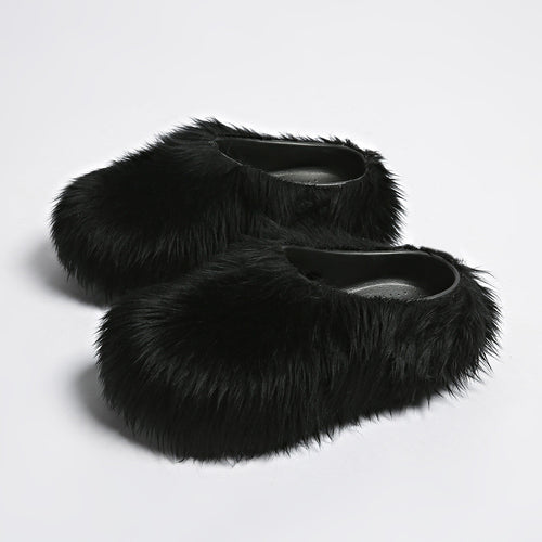 'Sachi' Furry Sandal