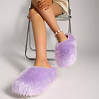 'Sachi' Furry Sandal