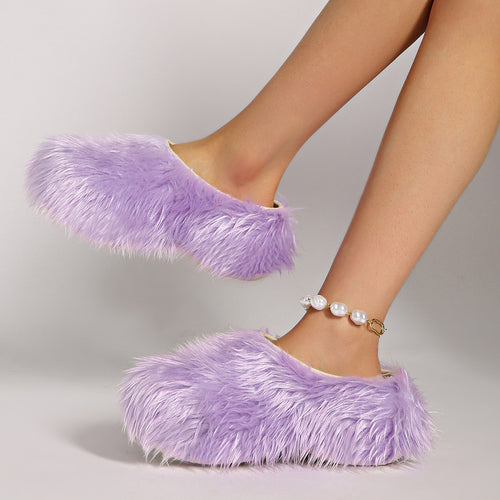 'Sachi' Furry Sandal