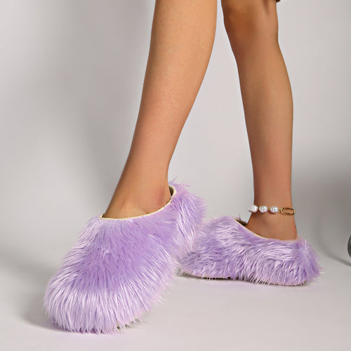 'Sachi' Furry Sandal