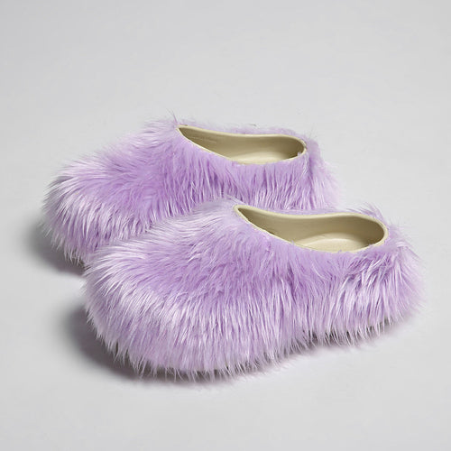 'Sachi' Furry Sandal