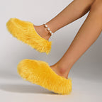 'Sachi' Furry Sandal