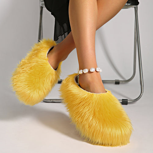 'Sachi' Furry Sandal