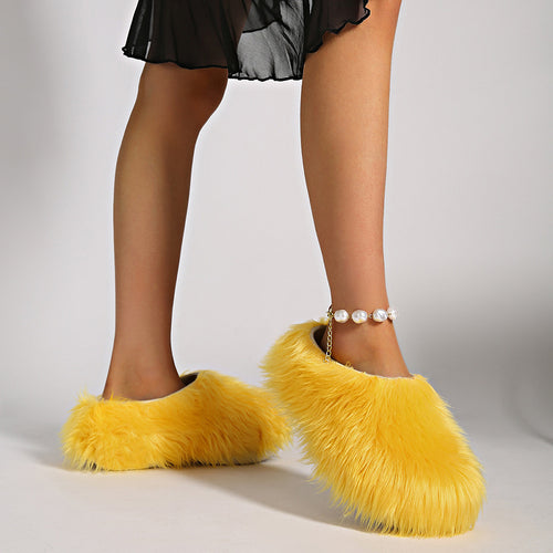 'Sachi' Furry Sandal