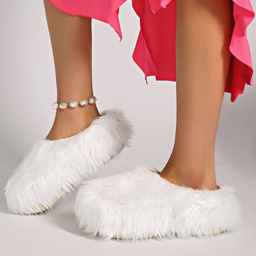 'Sachi' Furry Sandal